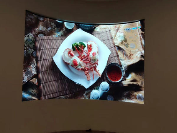 忻州市室内P2.5弧形LED屏