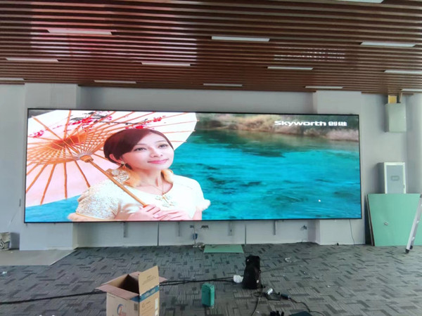 忻州市P1.53led小间距屏安装案例